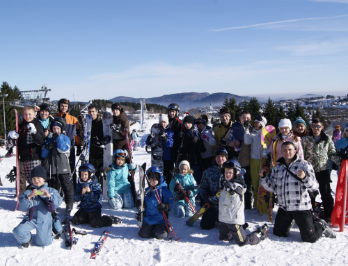 Winterlager mit Ski und Karate!