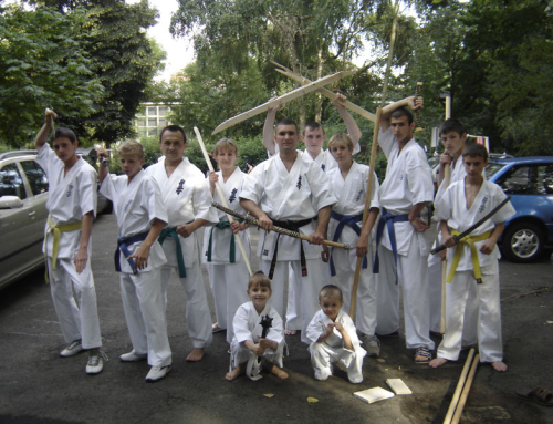 Показательное выступление клуба На празднике – ‚Японской культуры‘