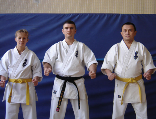 Экзамен на 4-й кю (зеленый пояс)