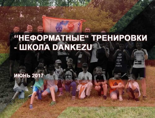 ‚Неформатные‘ тренировки Июнь 2017 – школа Dankezu